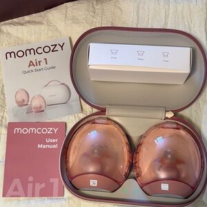 Momcozy Air 1 Pink Wearable Breast Pump